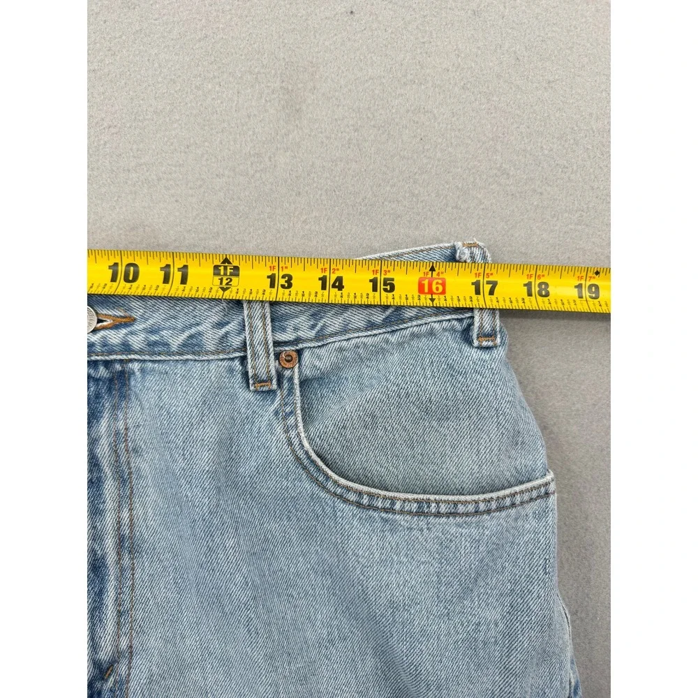 Vintage Y2K Levis 560 Loose Fit Tapered Leg Jeans Mens 36x32 (34x32) Light Wash